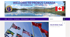 Desktop Screenshot of probus.org